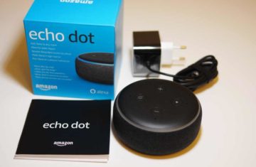 Amazon Echo Dot 3 Lieferumfang